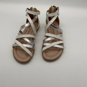 One35 Gladiator Silhouette Sandals, S. Blanco Various